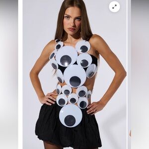 NWT Akira Googly eyes fashion top - SOLD OUT ONLINE